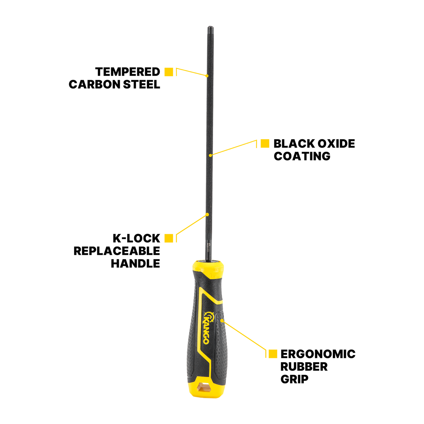 Kango Round Chainsaw File - 200 x 4.8mm