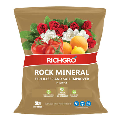 Richgro Rock Mineral Fertiliser - 5kg