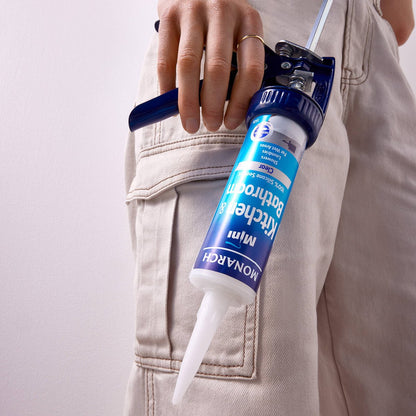 Monarch 150g Clear Mini Silicone - Waterproof Sealant - Flexible - Mould Resistant