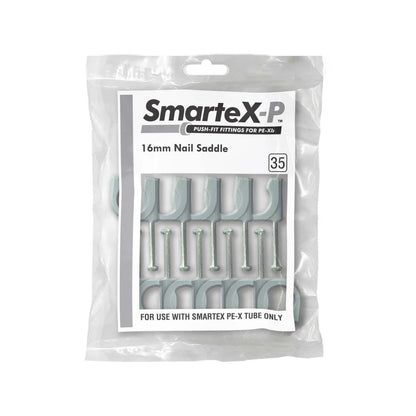 SmarteX Pex Nail Saddle - 16mm - 10 Pack