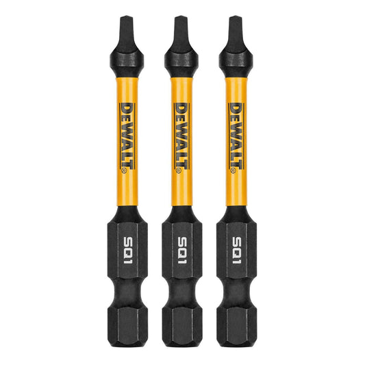 Dewalt Flextorq Screwdriver Bit 57mm SQ1 3 Pack