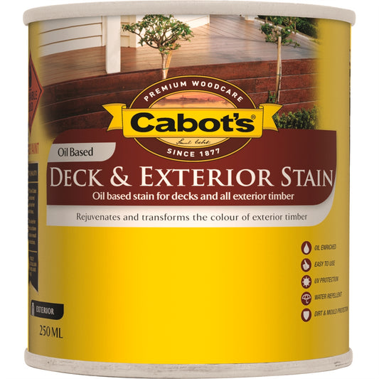 Cabot Oil Based Merbau Deck Stain - 250ml