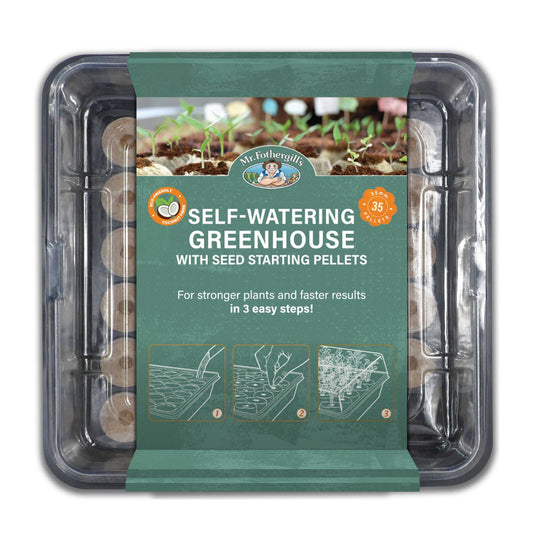 Mr Fothergill's 35 Cell Self-Watering Coco Fibre Propagation Greenhouse
