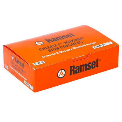 Ramset Maxima Masonry Chemical Acrylate Epoxy Capsule - M16 - 10 Pack