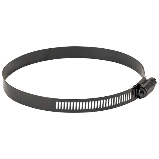 DEKS Marine Grade Stainless Steel Hose Clamp - 105-127mm - Black