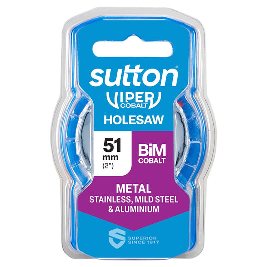 Sutton Tools Viper Cobalt Bi Metal Holesaw - 51mm