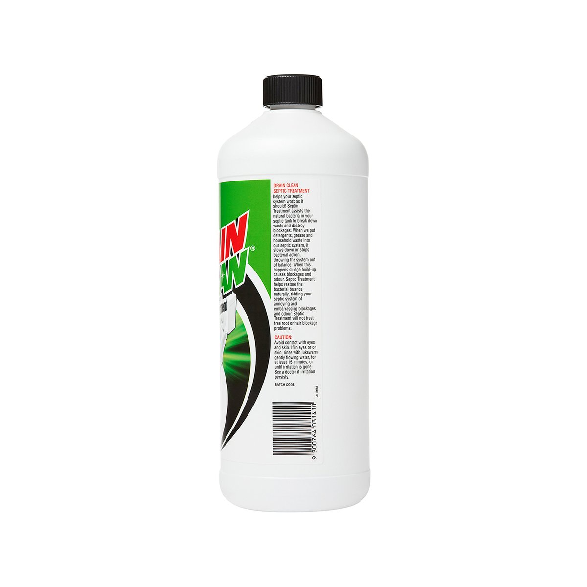 Drain Clean Septic Tank Treatment - 1L HDPE - Odour Reduction