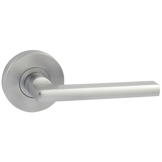 Gainsborough G4 Series Passage Lever Set - Satin Chrome - Zinc - Durable