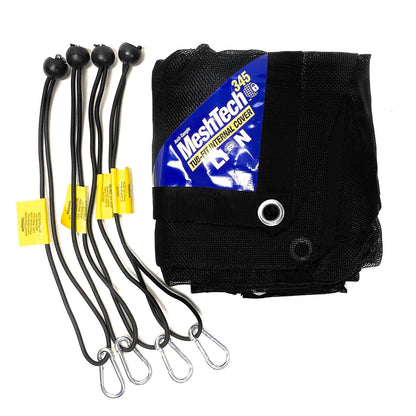 Lion Dual Cab Tub Fit Meshtech Cargo Net - 1500 x 1500mm - Black
