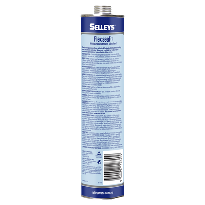 Selleys Black Flexiseal FC Polyurethane Sealant Adhesive - 310ml