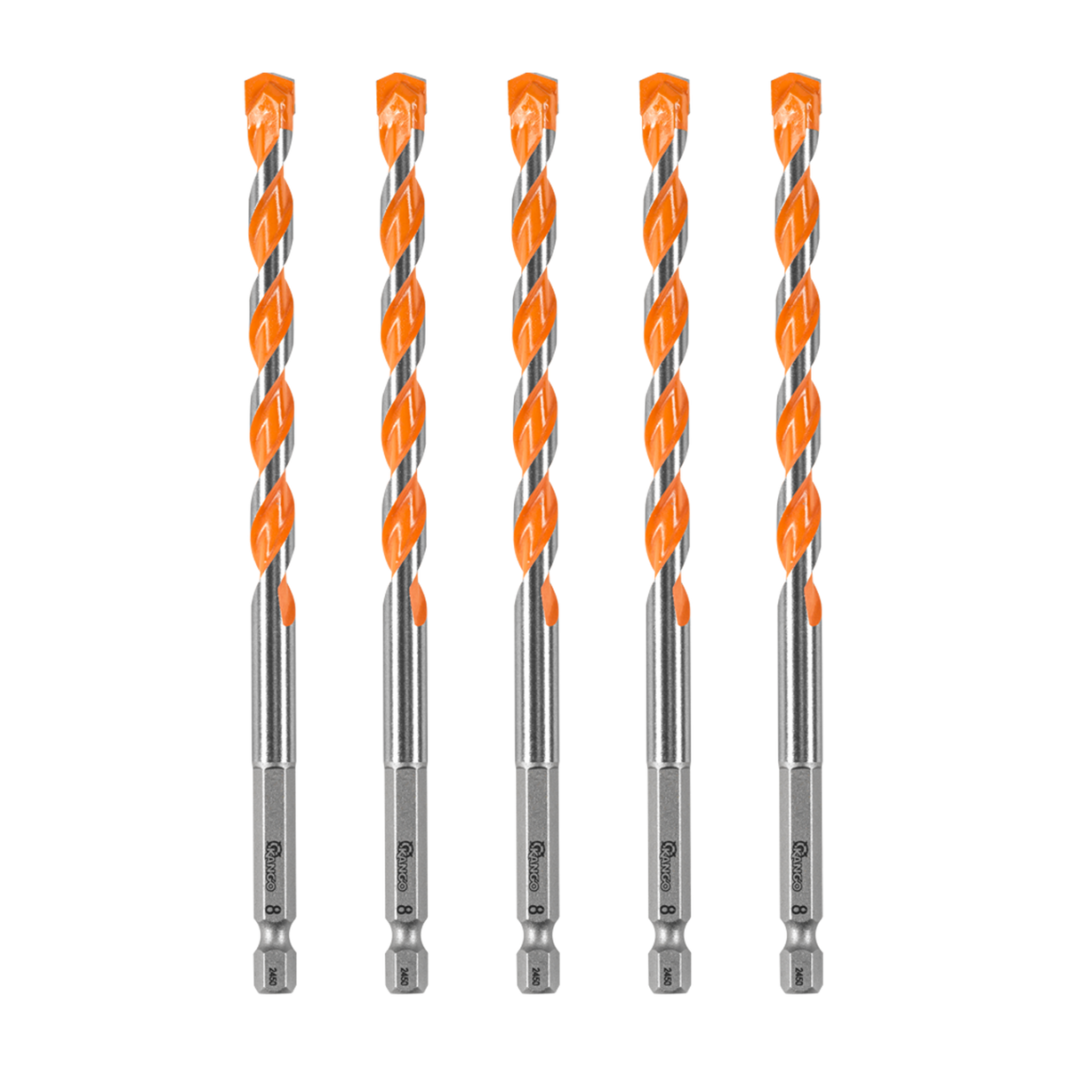 Kango Masonry Drill Bit 8 x 150mm 5 Pack