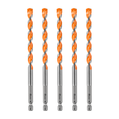 Kango Masonry Drill Bit - 8 x 150mm - 5 Pack