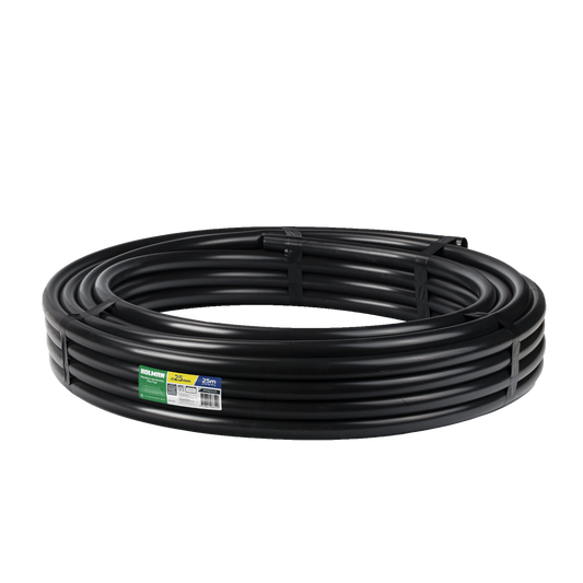 Holman Black Poly Pipe - 25mm x 25m
