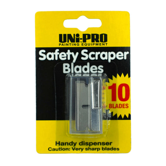 Uni Pro Paint Scraper Blades - 10 Pack