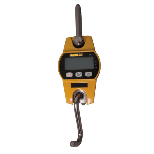 Gorilla 300kg Crane Scale - Stainless Steel - 300kg Capacity - Durable