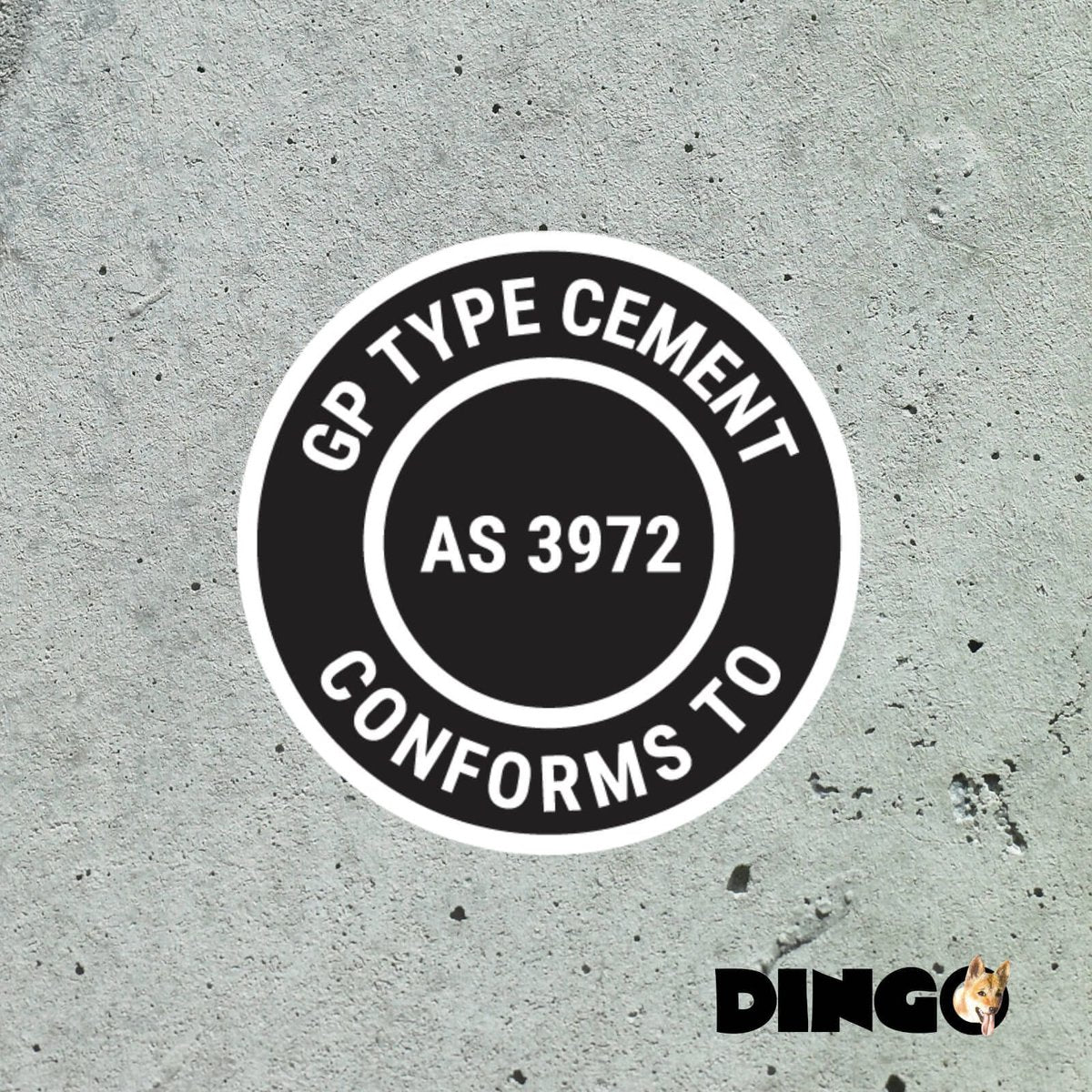 Dingo Grey Cement - 3kg - Cement - Versatile For Mortar And Concrete