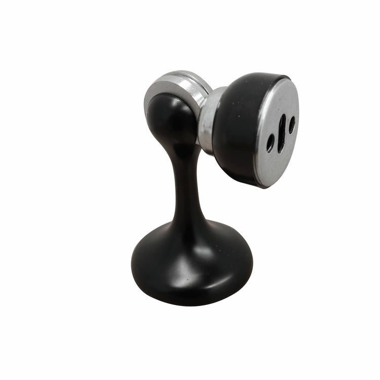 Adoored Black Trumpet Magnetic Door Stop