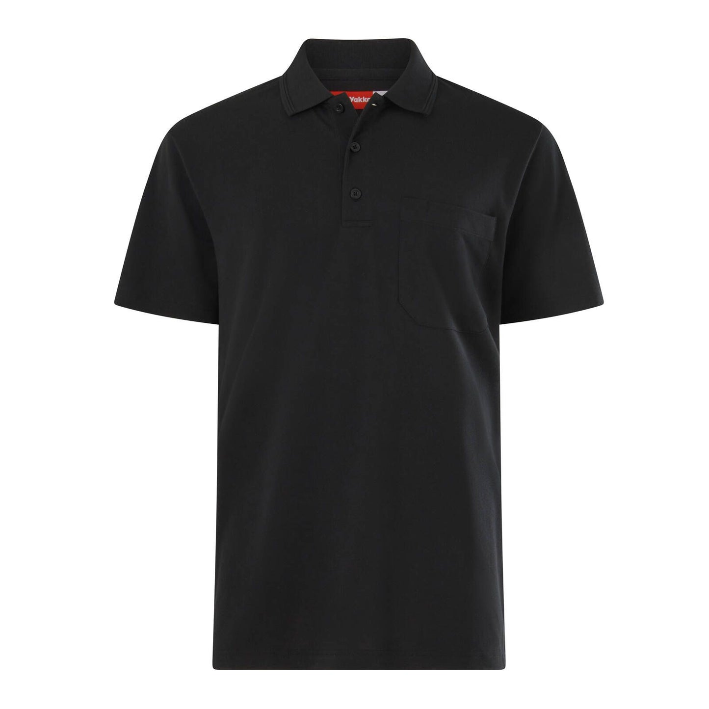 Hard Yakka Black Short Sleeve Polo - XL