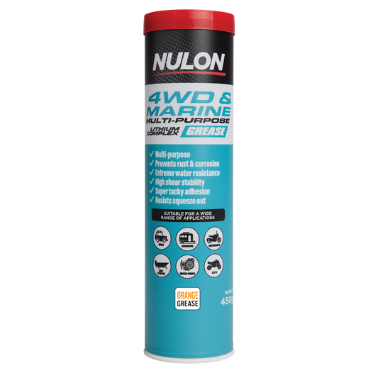 Nulon 4WD & Marine Multi Purpose Orange Grease - 450g