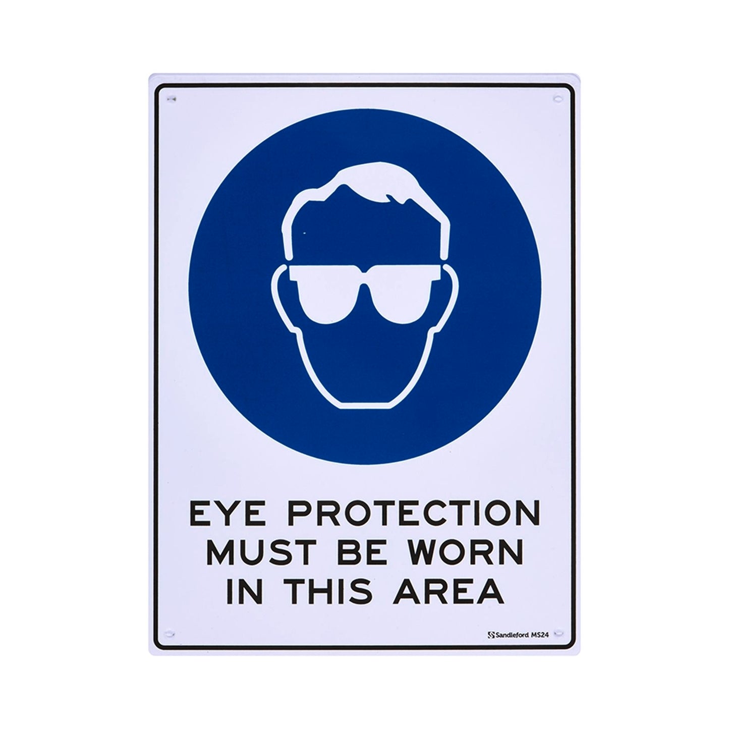 Sandleford Eye Protection Sign - 300 x 225mm
