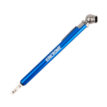 Kincrome Pen Type Tyre Gauge - Dual-Sided Calibration 10-50 PSI