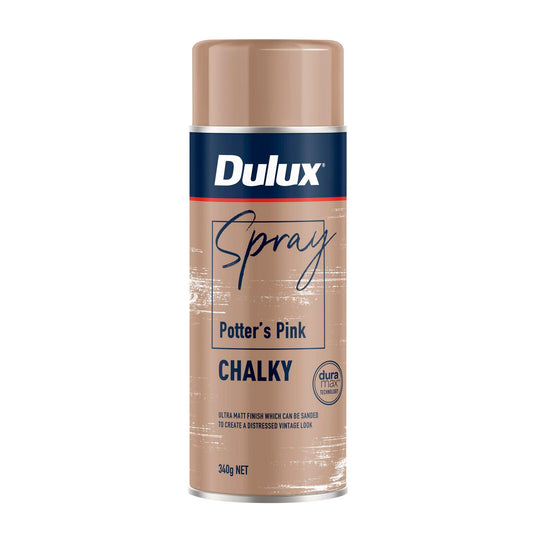 Dulux Spray Paint Chalky - 340g - Potters Pink
