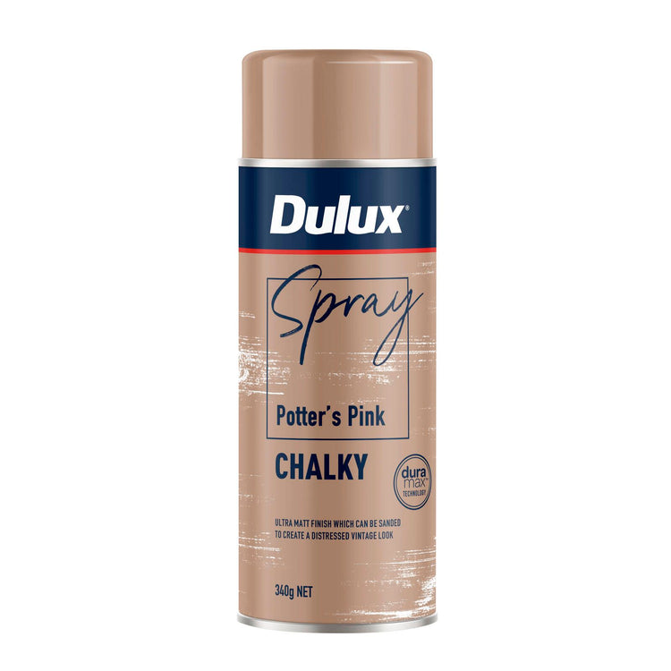 Dulux Spray Paint Chalky - 340g - Potters Pink
