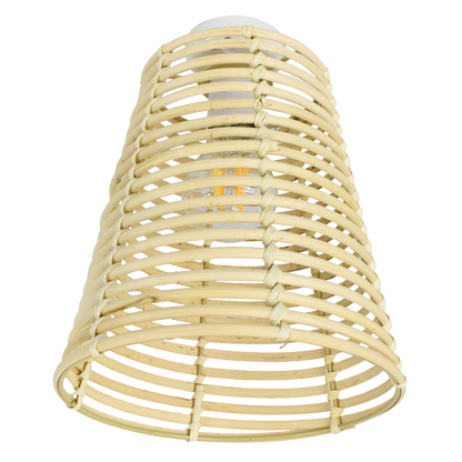 Luce Bella Rattan Woven Batten Fix - 200mm