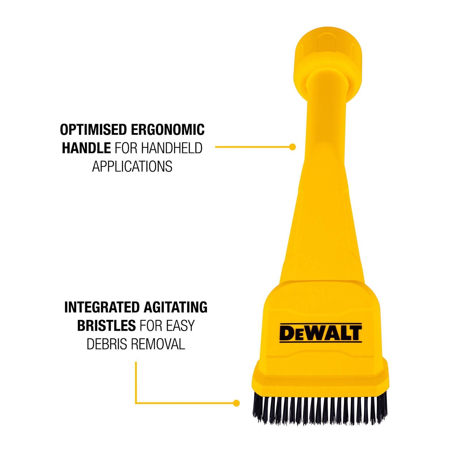 Dewalt Claw Utility Brush - 105 x 375mm