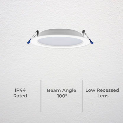 Deta x8 Series Tri Colour Dimmable LED Downlight - 120mm - 9W/11W/13W