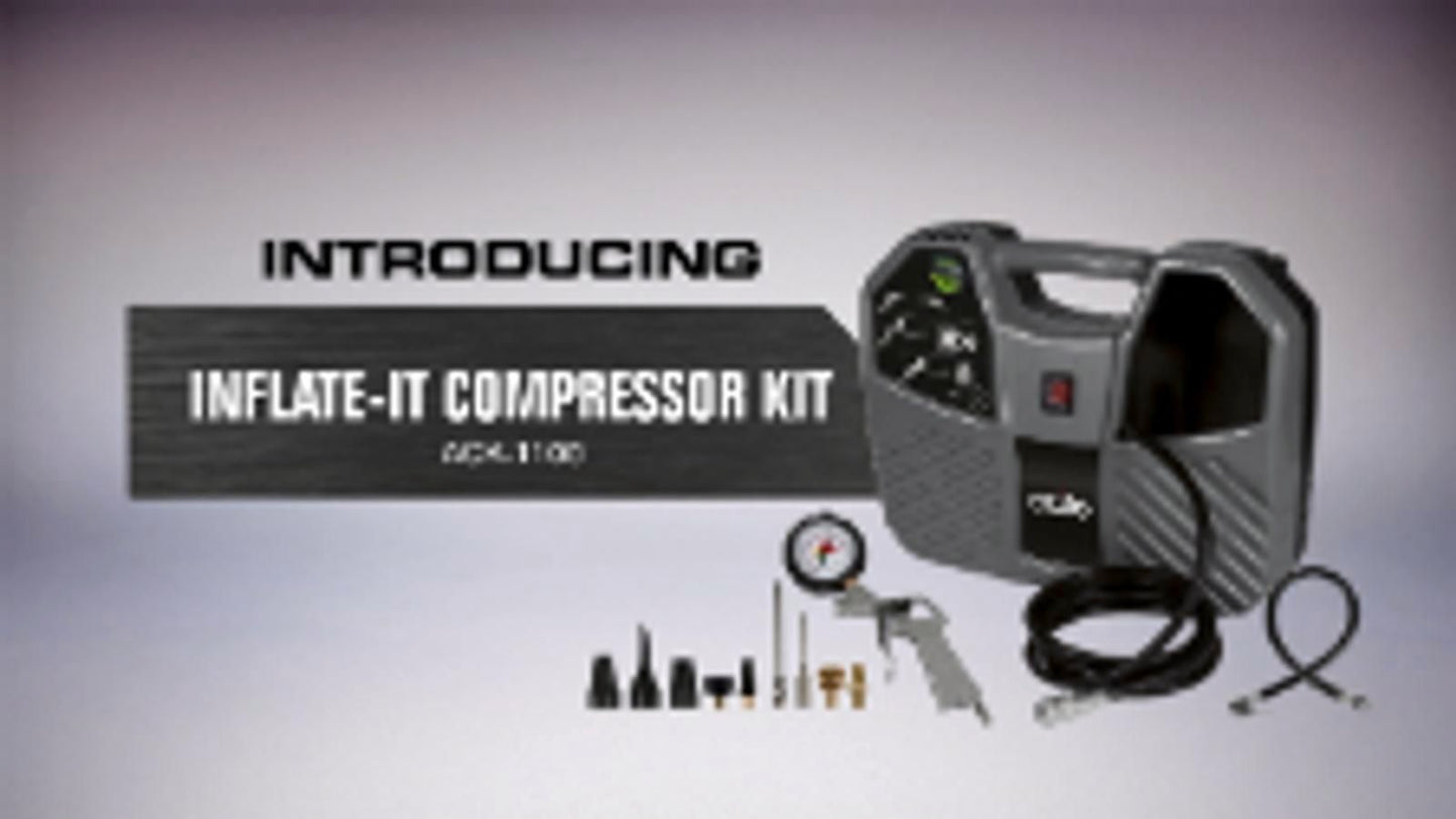 Ozito Inflate It Compressor Kit - 1100W