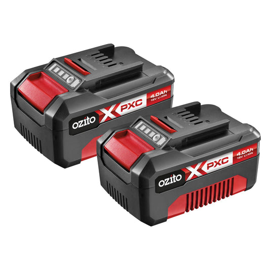 Ozito PXC 18V 4.0Ah Battery Twin Pack PXTBP-240