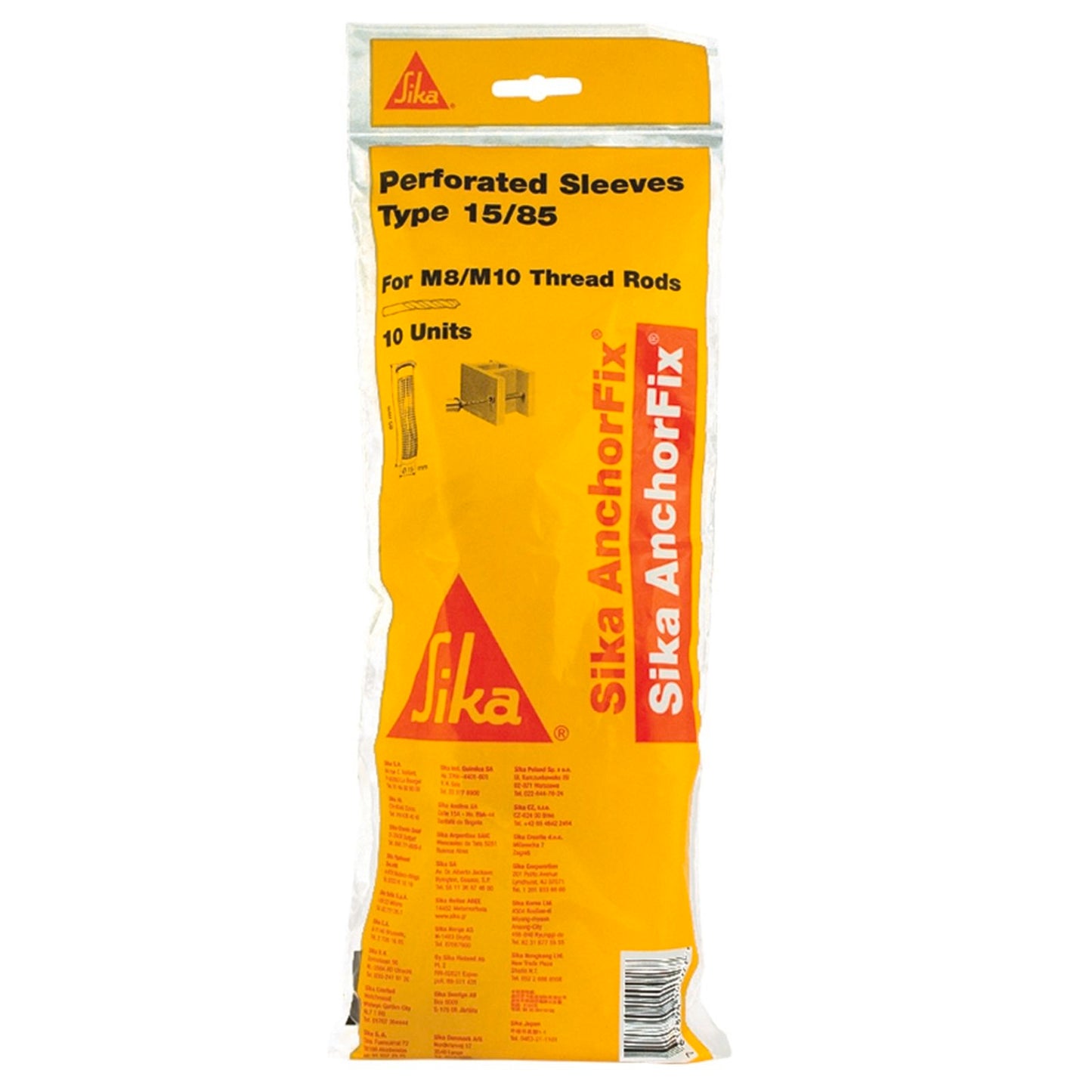 Sika Anchorfix Sleeves - 40mm - 10 Pack