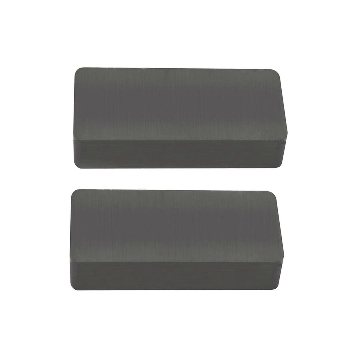 Everhang Ceramic Block Magnet 47 x 22mm 2 Pack Lightweight Strong