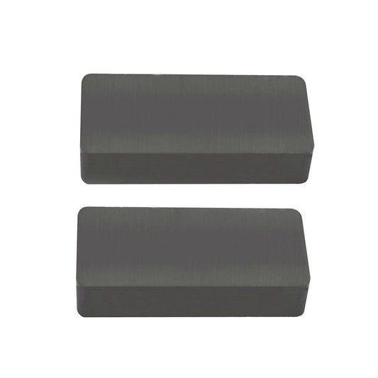 Everhang Ceramic Block Magnet 47 x 22mm 2 Pack Lightweight Strong