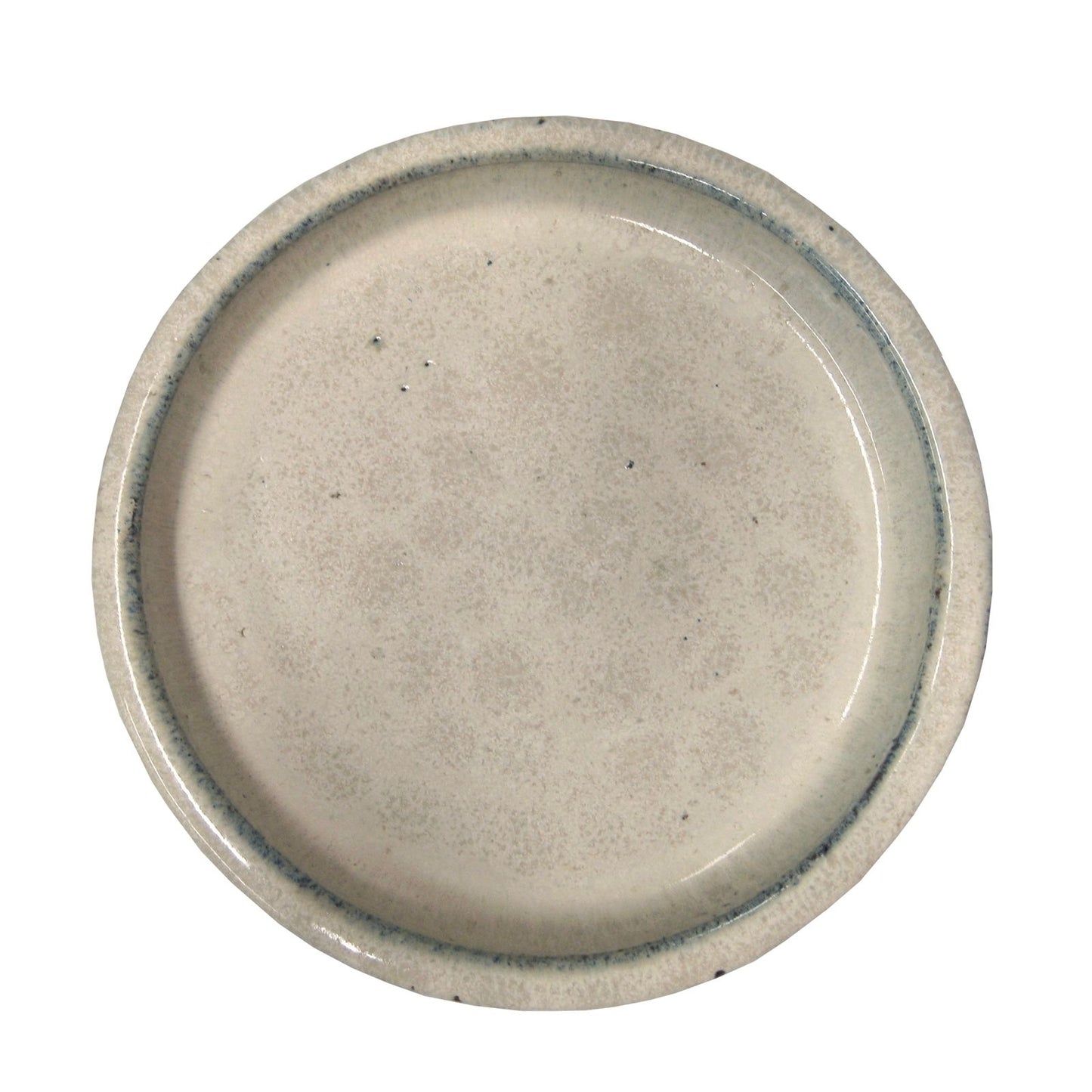 Northcote Pottery Cream Primo Round Saucer - 250mm