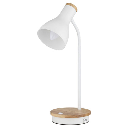 Mercator Billingham Desk Lamp - Wireless Charging - 150 x 430mm