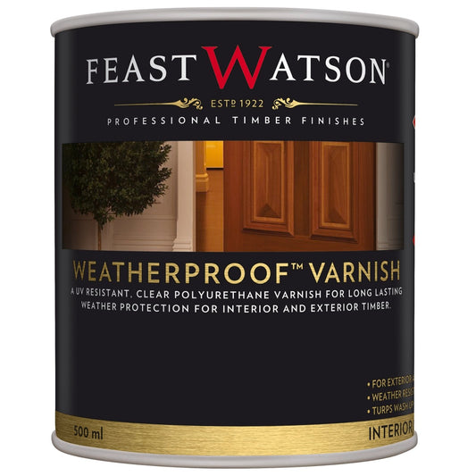 Feast Watson Weatherproof Varnish - 500ml