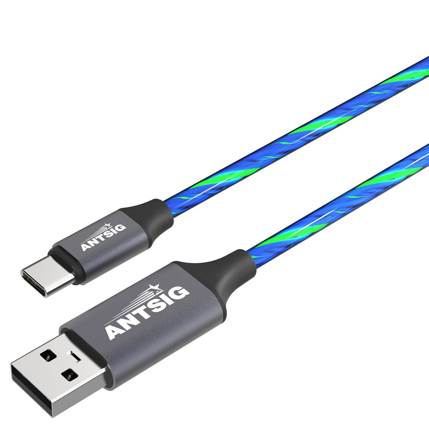 Antsig USB A to USB C Light Cable - 1m