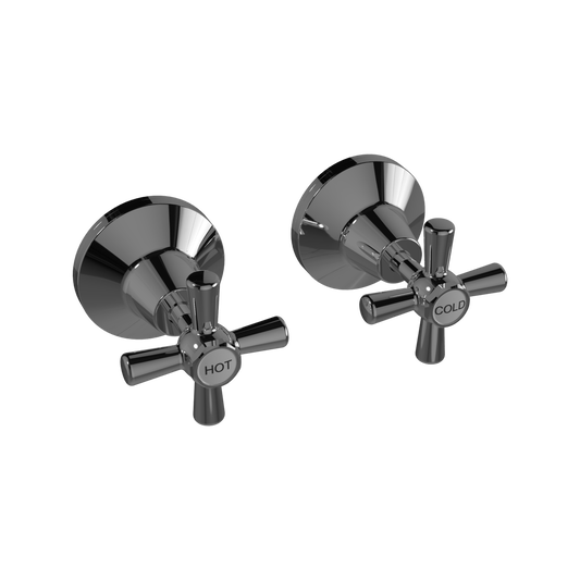 Ezyfix Chrome Classic Wall Tap Lead Free Easy DIY Install Kit