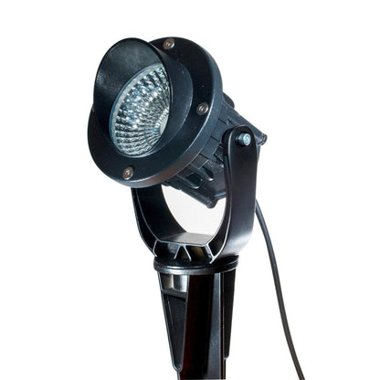 Holman RGB Colour Spotlight - Dia 100mm - Matte Black - 10W - Waterproof - Dimmable