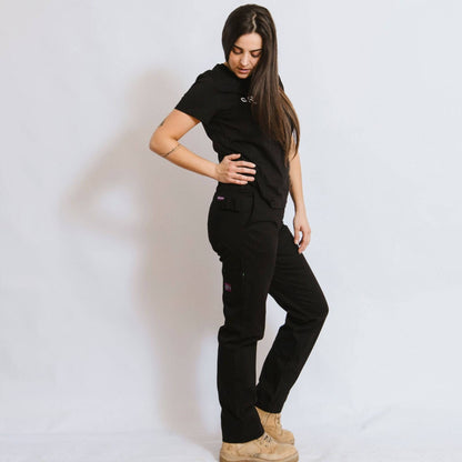 Green Hip Give Cargo Pants - Black - Size 12