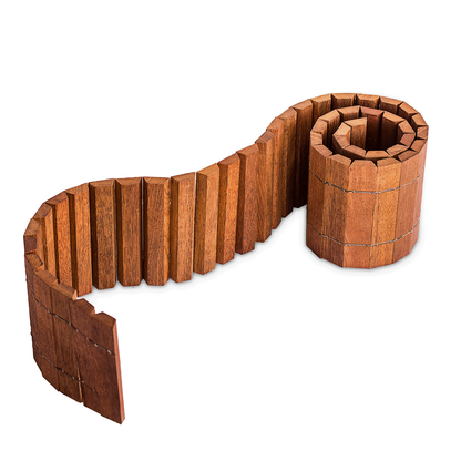 Specrite Merbau Tapered Garden Border Roll - 2m x 200 x 18mm