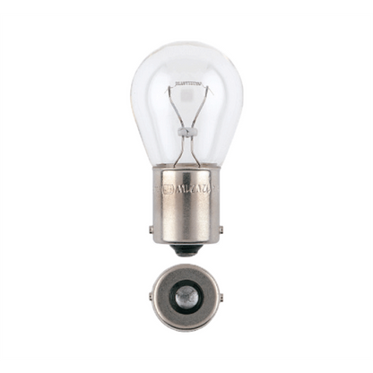 Narva Incandescent Globe - 12V 21W - BA15s - 2 Pack