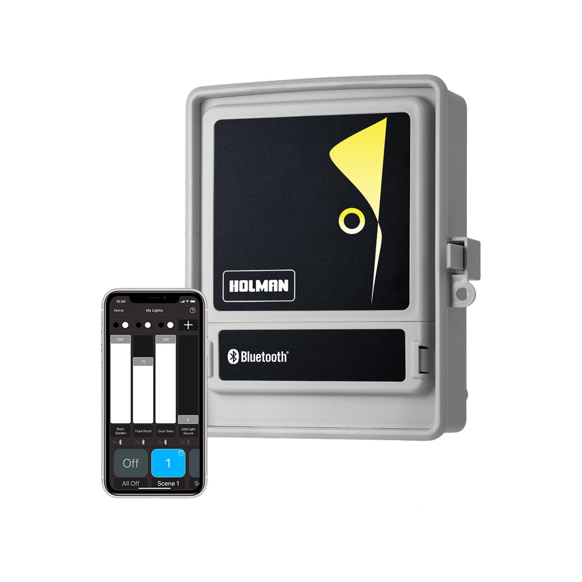 Holman Bluetooth Garden Light Controller - 60W - Durable - Easy Install