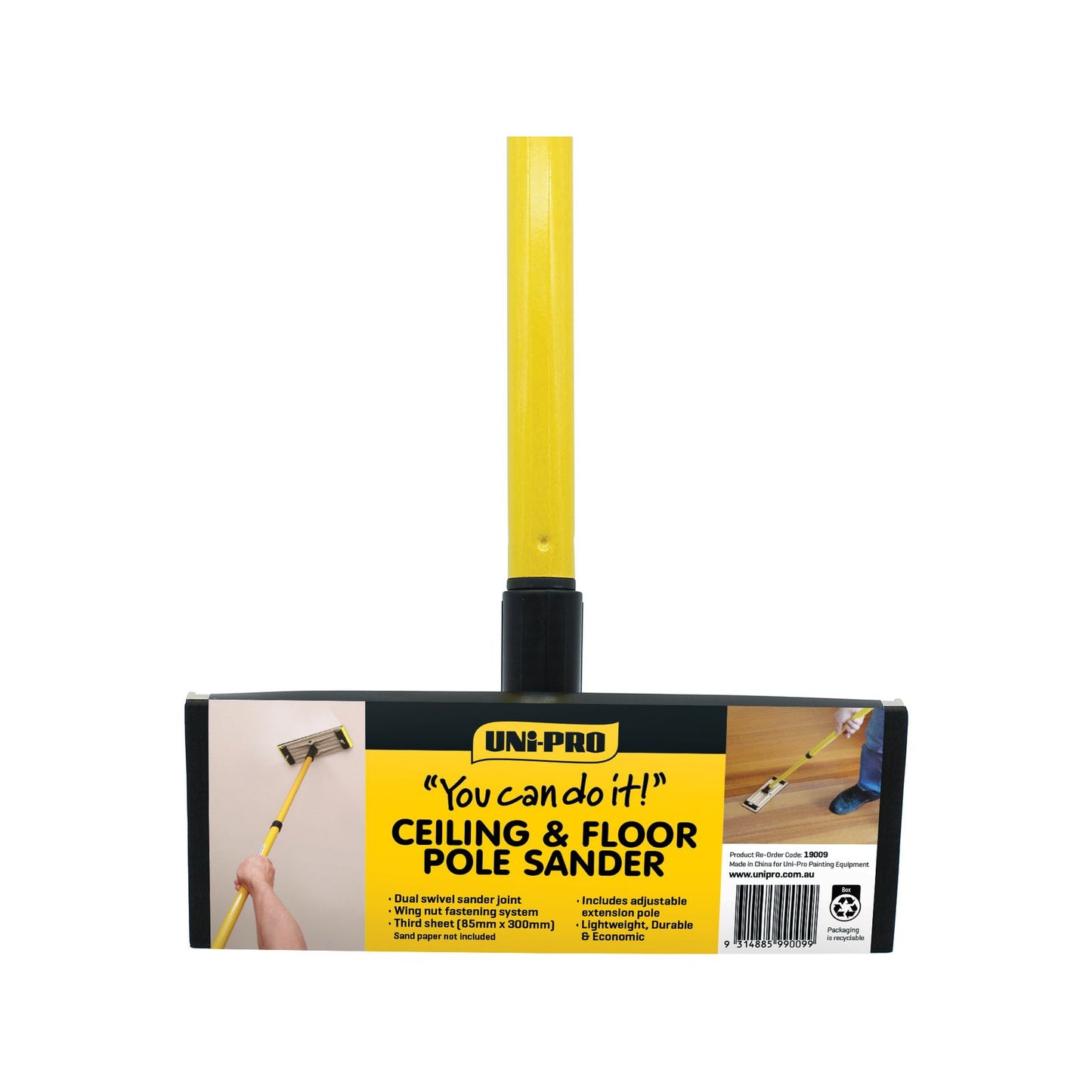 UNi-PRO YCDI Utility Pole Sander - 85 x 300mm