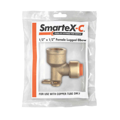 Smartex Copper Female Lugged Elbow - 15 x 15mm