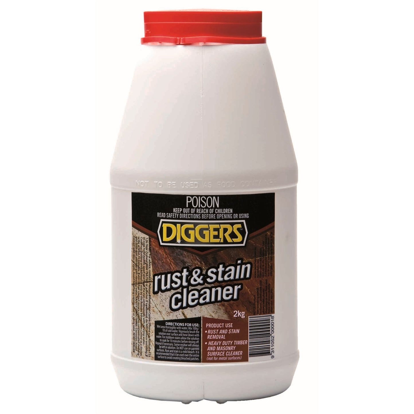Diggers Rust and Stain Cleaner - 2kg