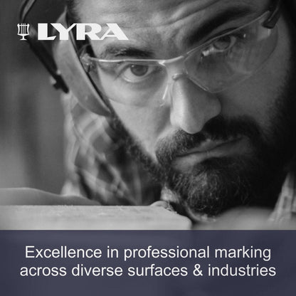 Lyra Graphite Lead Refill Pack - 2.8mm - Unbreakable - 12 Pack