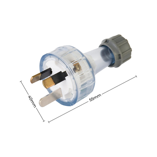 Deta Clear Plug Top - 10A